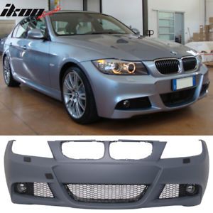 Set grile din bara fata M tech BMW Seria 3 E90 E91 Facelift