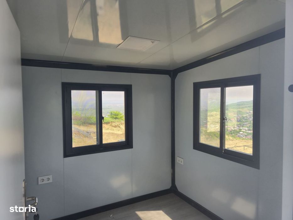 Casă modulară nouă în Tomești Dealul Crucii, 36 mp utili, teren 450 mp