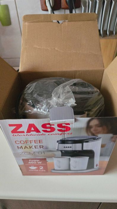 Cafetiera cu filtru permanent ZASS,  ZCM 01