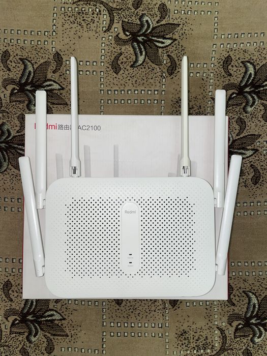 Wi-Fi роутер Redmi AC2100 (CN) Мощный, гигабитный, 6 антенн