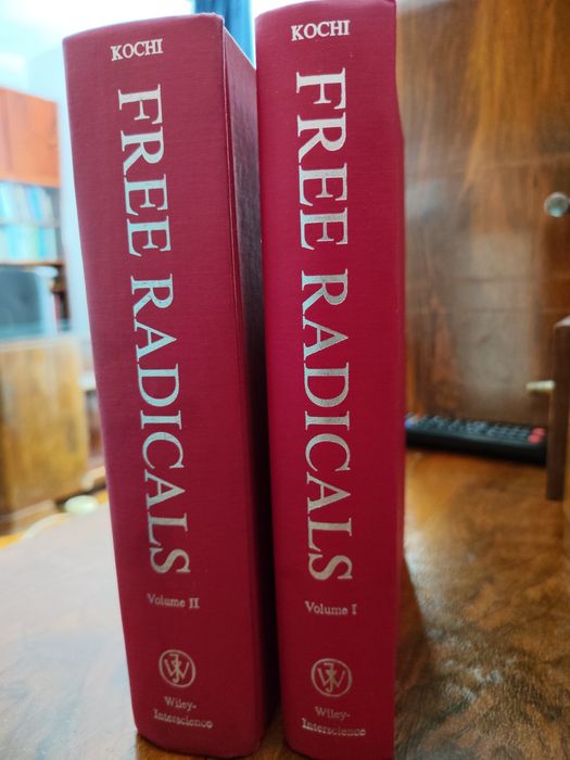 Set 2 volume „Free Radicals” - Jay K. Kochi (1973) Wiley-Interscience, chimie rară