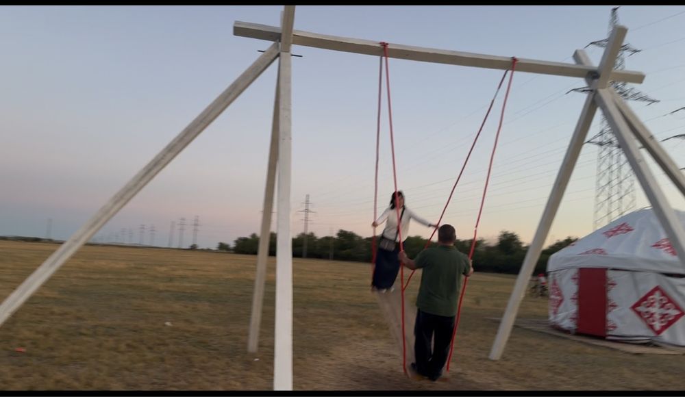 Юрта, кигіз үй, алты бақан, алты баған