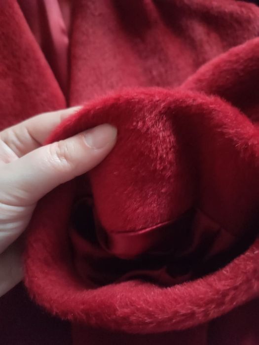 Шуба из альпаки .