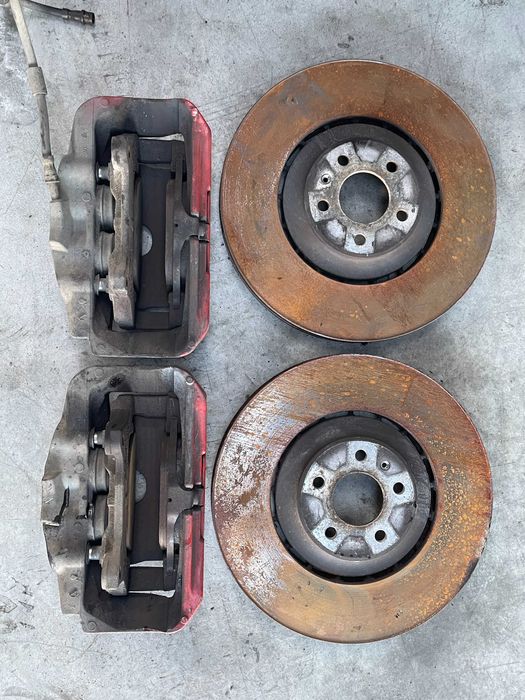 Frane (etrieri/discuri/placute) fata Audi A6 C7/A7 4G/A8 4H 380mm