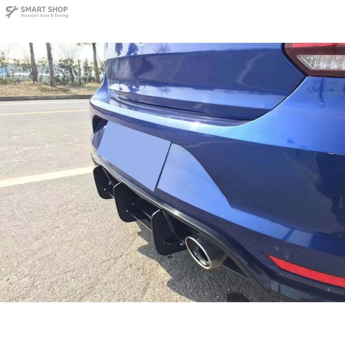Extensie Prelungire Difuzor Bara Spate compatibil cu VW Polo 6R GTI Bara (2011-2018)