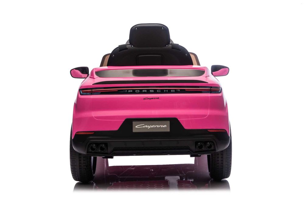 Masinuta electrica Porsche Cayenne 2x35W 12V scaun tapitat Pink