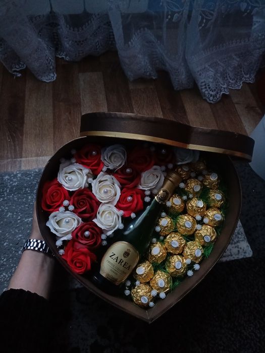 Buchet din trandafiri de săpun