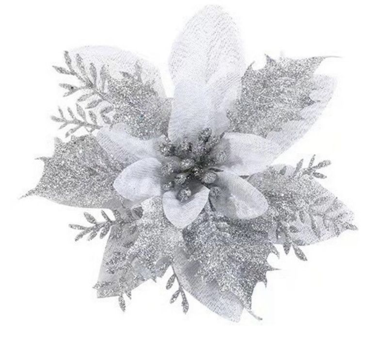 Цветы на ёлку.