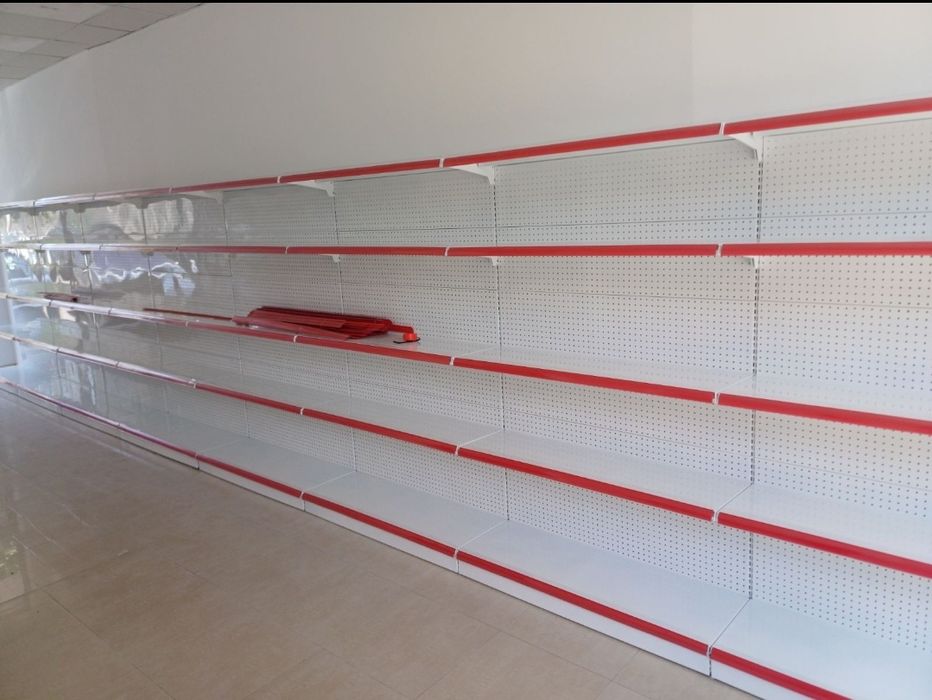 Крайстенен и островен стелаж за магазин супермаркет