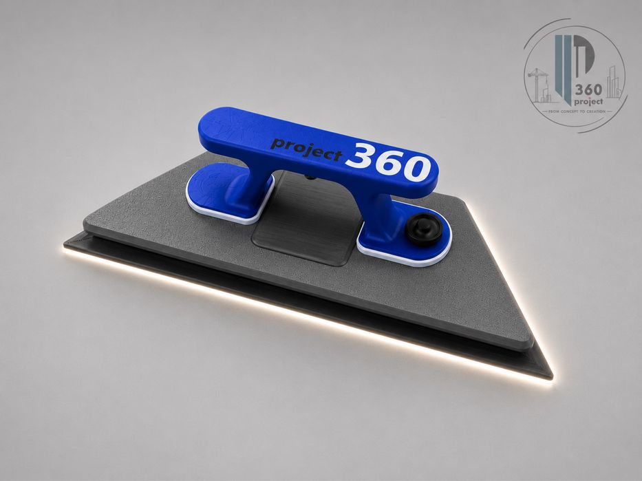 Рьчен шлайф "Blade Led" за шпакловка c LED подсветка Project 360