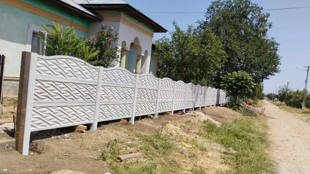 Gard beton armat vibrat și presat