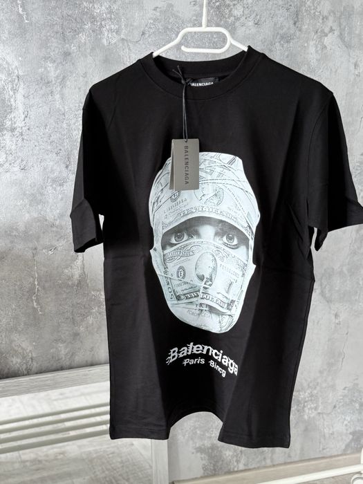 Tricou Balenciaga Amiri Cagula off white