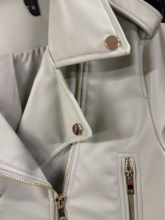 Дамско яке еко кожа ново