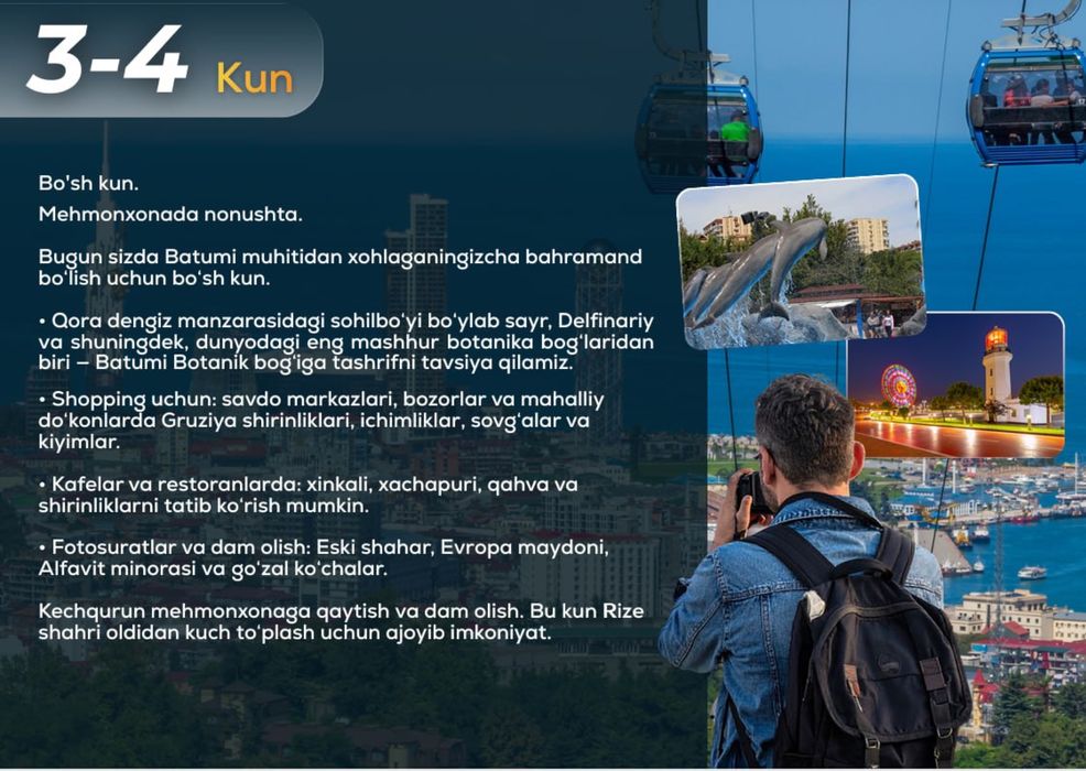 Batumi+Trabzon ekskursiyali tur