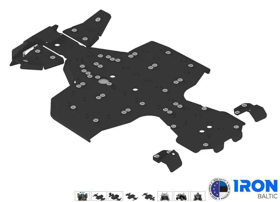 НОВА Пълна Защита  CFMOTO CF MOTO X8 X10 2024-26 , 10 mm дебелина PHD