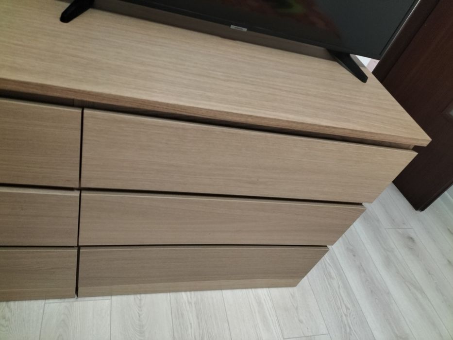 Comoda mare 6 sertare, 160 cm lățime, stare perfecta CA NOUA