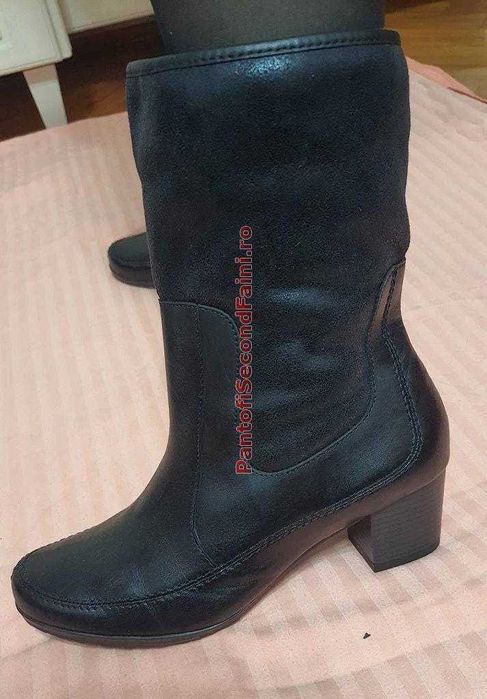 Cizme envogue, scurte, piele de la CAPRICE marimea 40