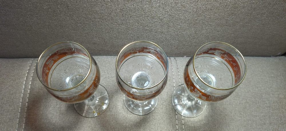 Бокалы хрустальные