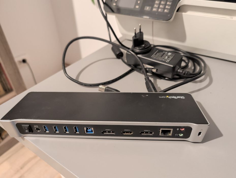 Docking station Startech USB3DOXLH2DP
