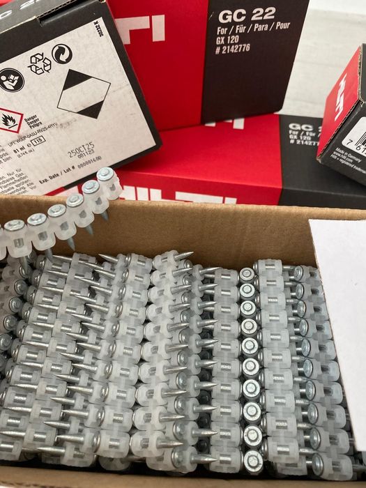 Cuie pistol hilti Bx3, spit pulsa sau hilti gx3