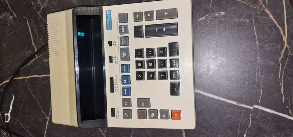 Винтажный калькулятор, япония