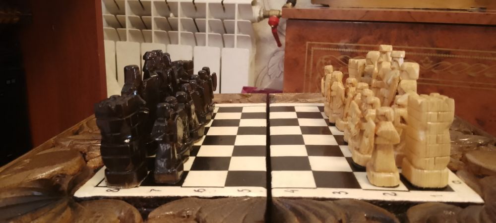 Шахматы- нарды резные