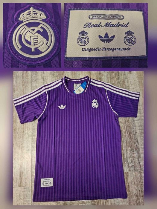 РЕАЛ МАДРИД / REAL MADRID ICON фланелки от Adidas ORIGINALS колекцията