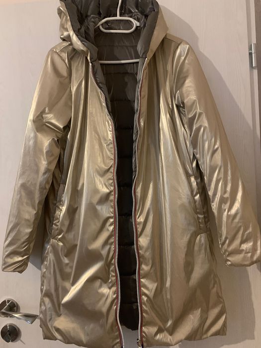 Зимно марково дамско яке с две лица