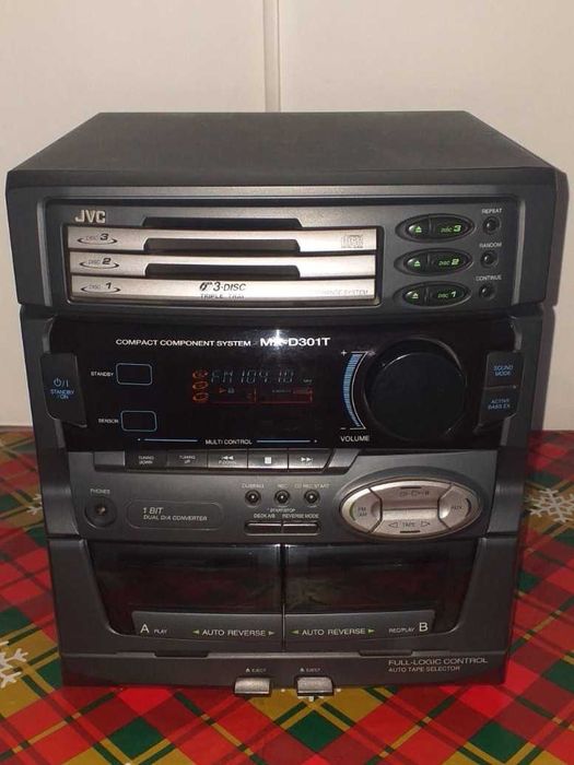 JVC MX-D301T combina muzicala vintage - Mini Audio System JVC CA-D301T