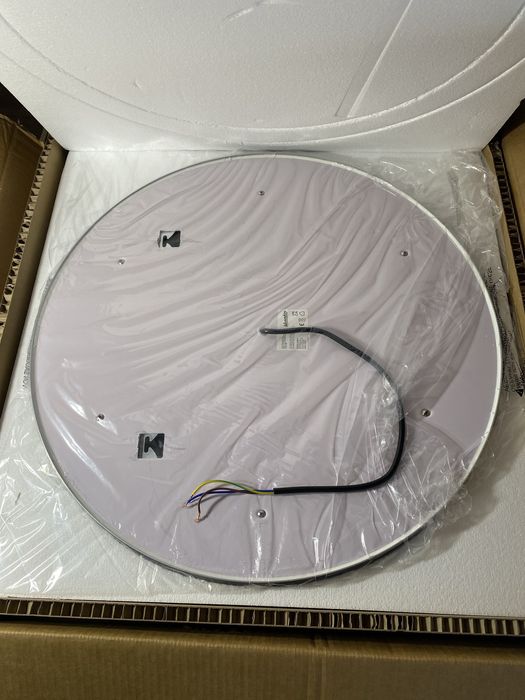 LED Димируемо огледало за баня с функция памет Ф60 Kleankin