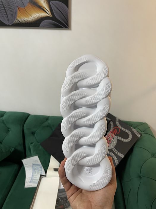 Adidasi Versace Chain Reaction piele naturala Full Box colectie noua