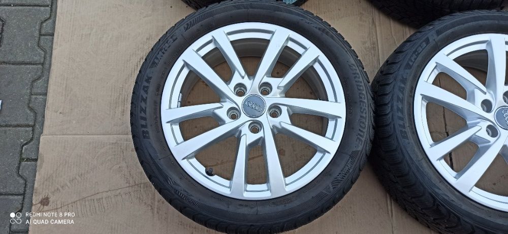 Jante Audi A3  Anvelope M+S  Pirelli  205 50 17