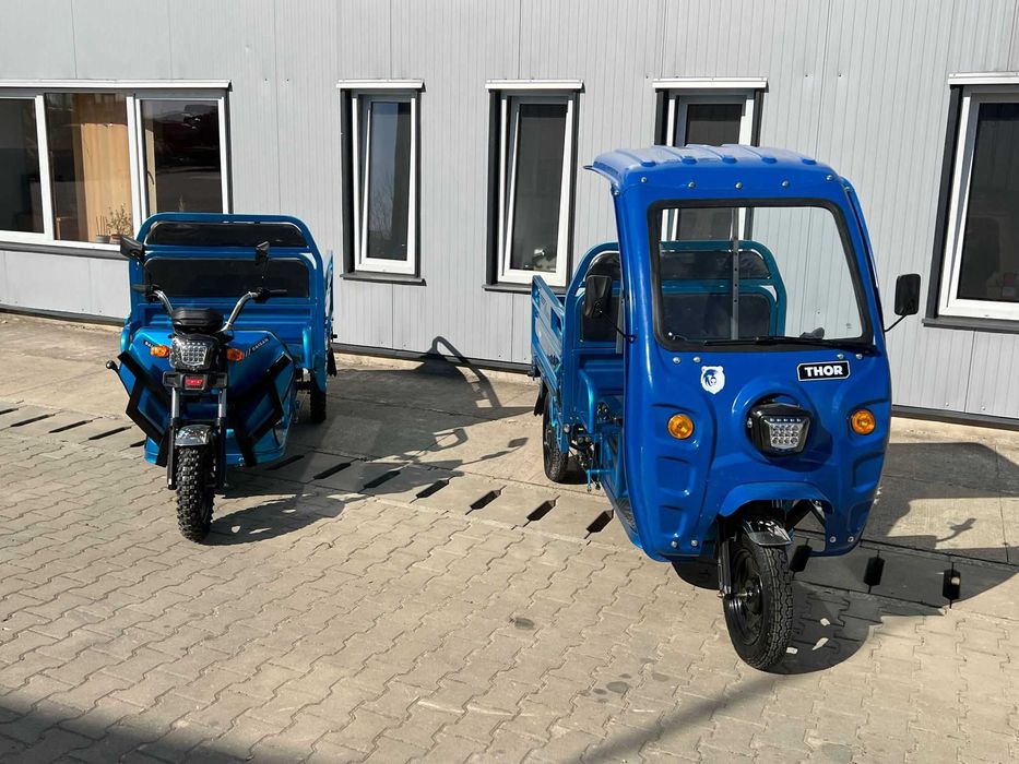 Triciclu nou Thor Baisan cu bena basculabila  Agramix