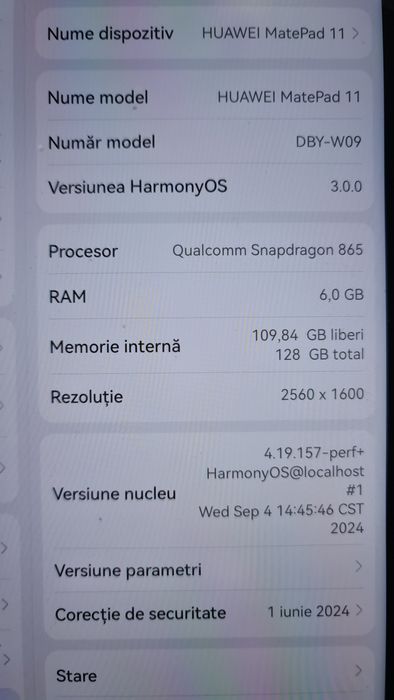 Vand tableta Huawei Matepad 11