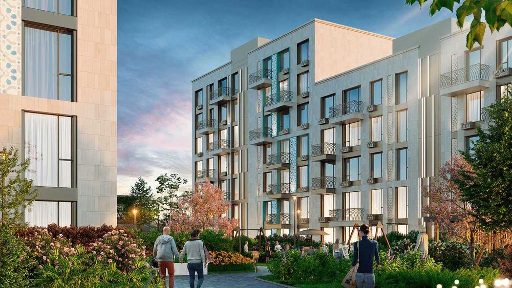 1 Комнатная Квартира в Яшнабадском р-не 40,28м2  Ипотека ПВ 15%