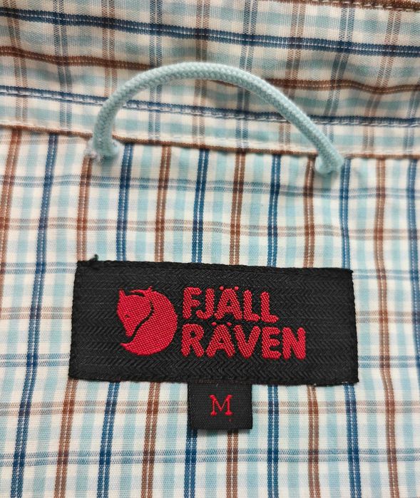 FJALLRAVEN Оригинална мъжка риза с къс ръкав размер М
