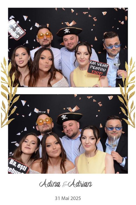 Cabina FOTO/VIDEOBOOTH 360/DECOR BALOANE PENTRU EVENIMENTE