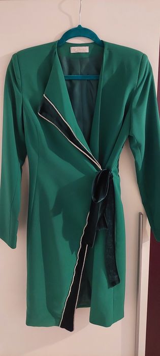 Rochie verde 36 rochie sacou