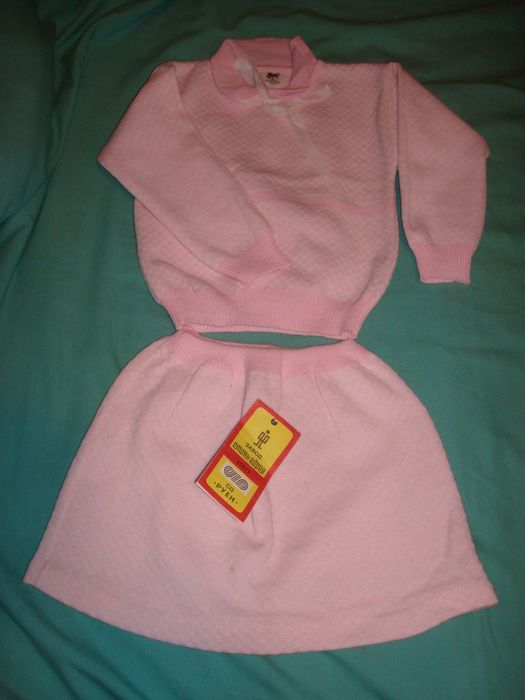 Детски плетени нови дрешки