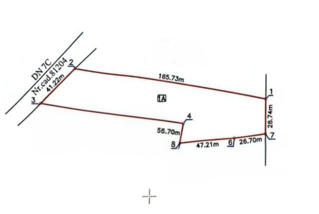 Teren Malureni, stradal, sup = 6414 mp, stradal, asfalt