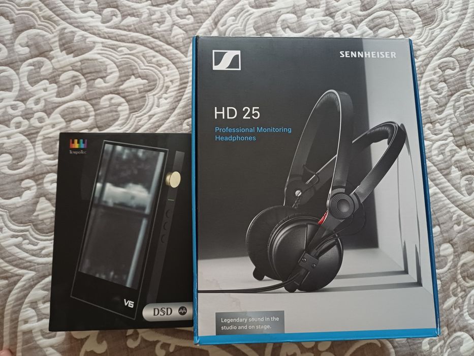 Плеер Tempotec V6 и Наушники Sennheiser HD 25