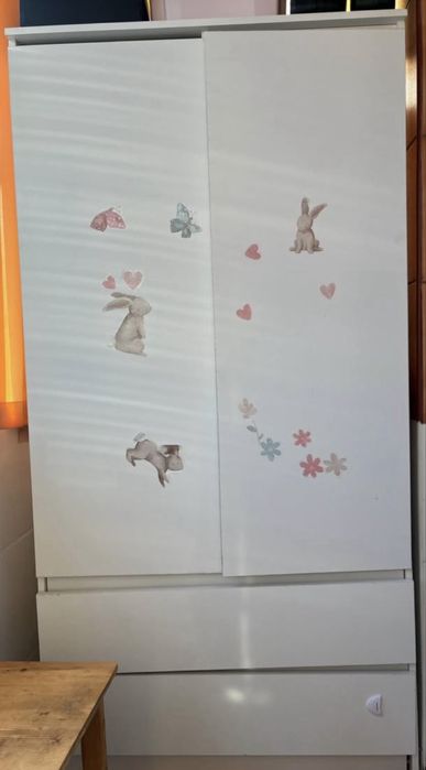 Dulap alb incapator copii