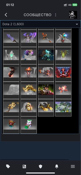 аккаунт стим/дота2