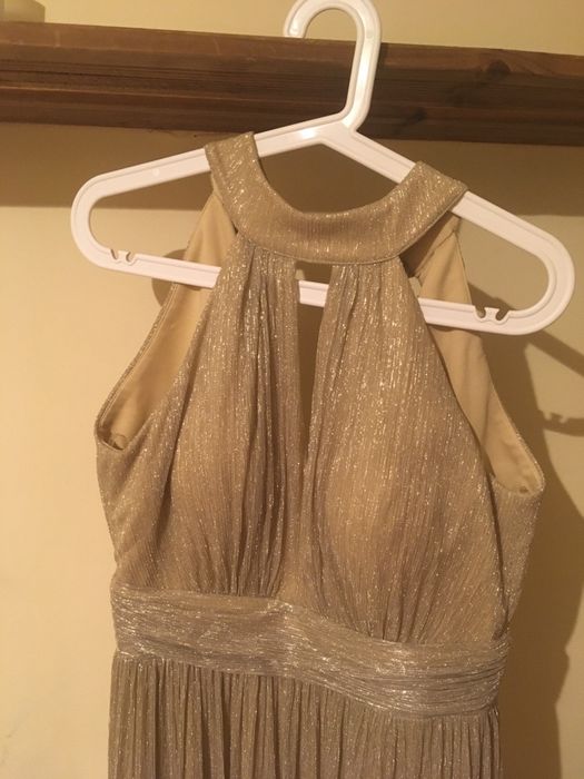 Rochie auriu  model grecesc