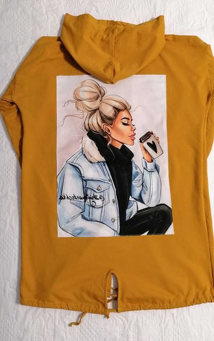 Ежедневна жилетка охра