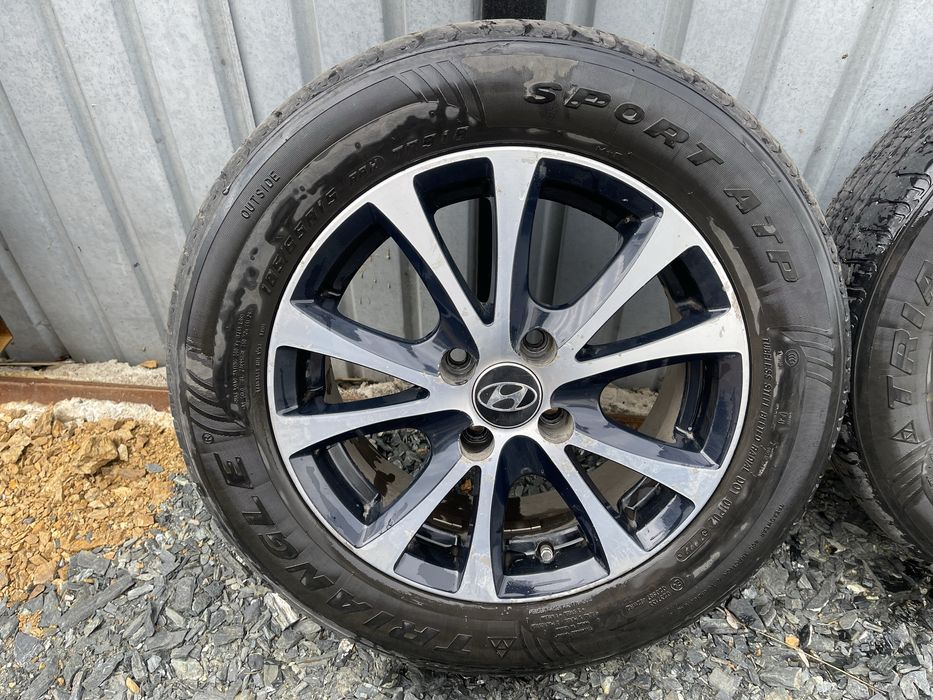 Продам диски с резиной 4х100