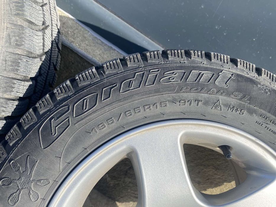 Зимни гуми с джанти 15"