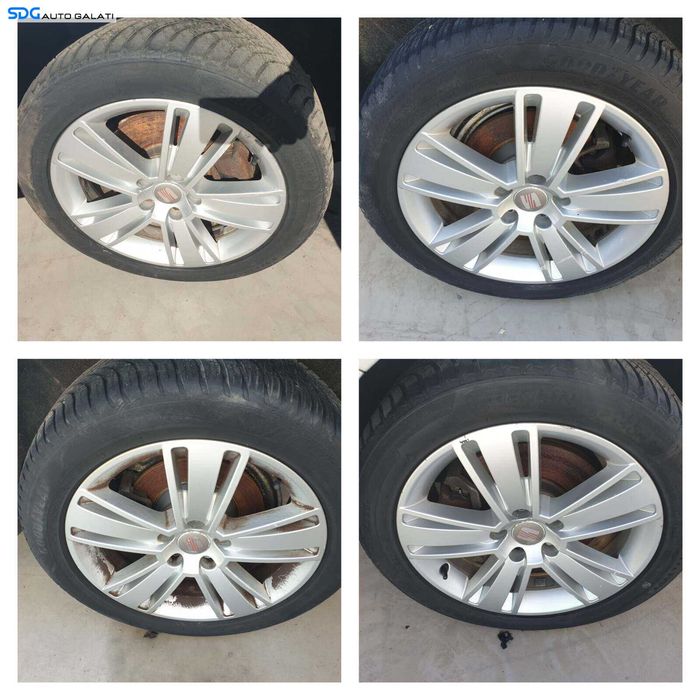 Set 4 Jante Janta Roata Roti Aliaj 225 50 17 R17 5x112 CB 57.1 Volkswagen Scirocco 2008 - 2016 [Q1784]