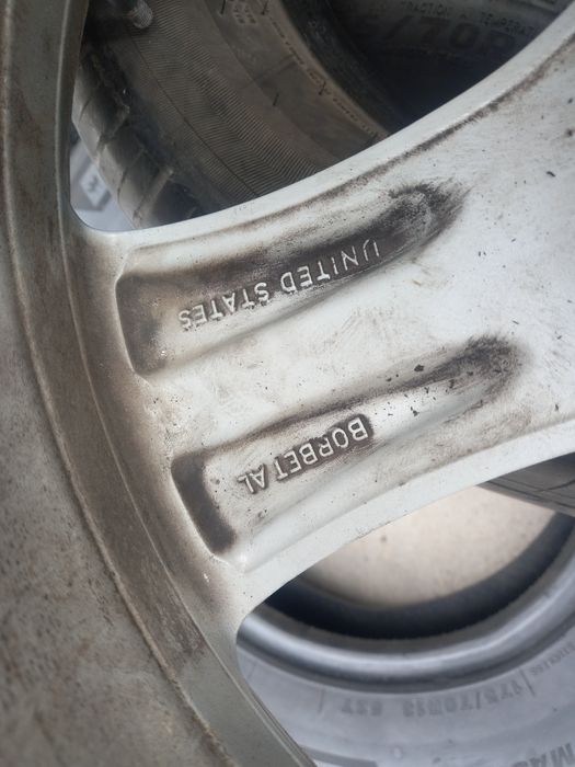 BMW оргинал 350$ ком 4шт уский широкий родной BORBET ALL диск 20