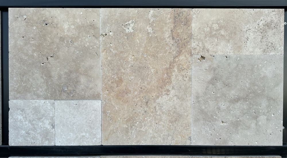 Pavaj Travertin French Pattern